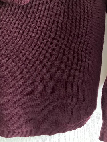 Ralph Lauren Green Label Sport Plum Colored Hooded Sweater Size Large - Picture 12 of 13