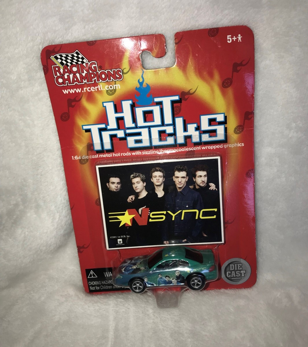 New VTG 2001 Racing Champions Hot Tracks NSYNC 1:64 Metal HotRod