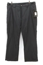 NEW mens black FERA SKI basic insulated pants snow snowboard 44 R x 32