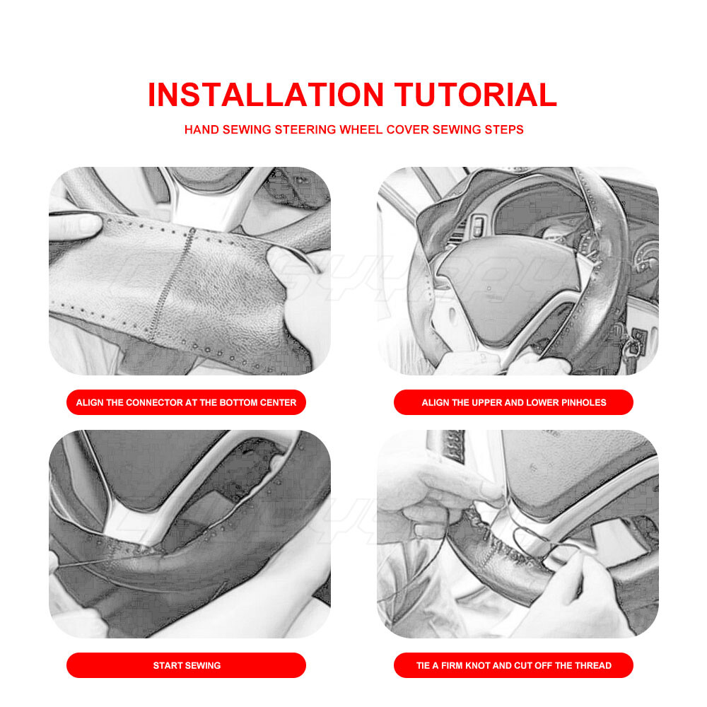 How To Make A DIY Steering Wheel Cover In 10 Minutes - Foto 2