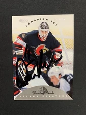 DAMIAN RHODES SENATORS AUTOGRAPH AUTO 96-97 DONRUSS CANADIAN ICE #16 *10804
