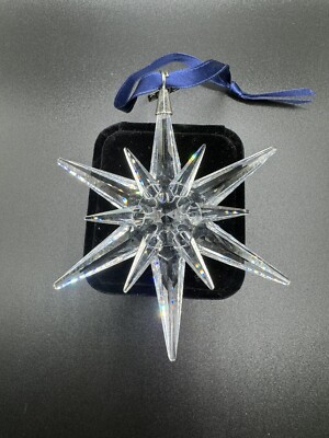 美品 未使用 SWAROVSKI クリスマス オーナメント 2005 クリスタル SWAROVSKI 2005 Snowflake Christmas Ornament EXCELLENT (NO BOX) | eBay