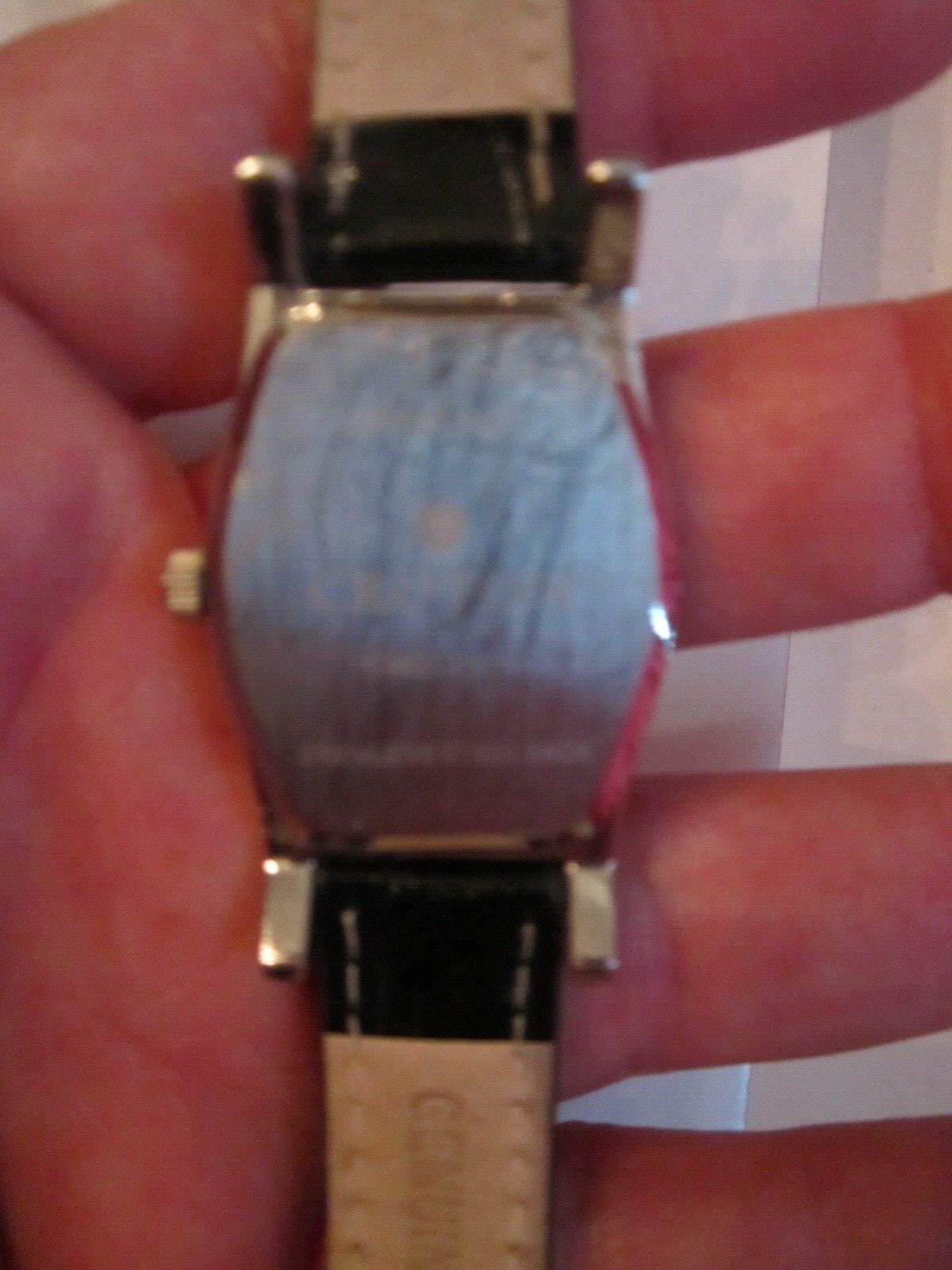 Croton Tank CROTON TANK WATCH CRYSTALS ON BEZEL CN207514 - QUARTZ - RUNS GREAT ...