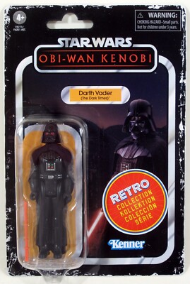 Star Wars Retro Collection DARTH VADER The Dark Times 3.75'' Figure Obi Wan F5771