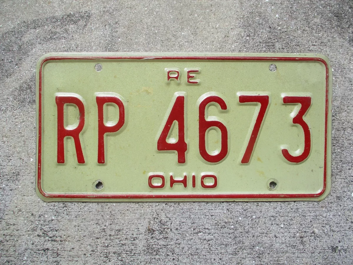 Order a replacement license on sale plate
