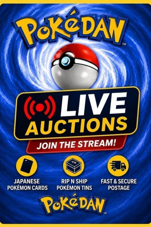 PokeDan Live! High-End Japanese SAR / SR / AR Pulls! 192k Positive Feedback
