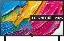 LG 43QNED80A6A 43-Inch 4K UHD Smart TV α7 AI Processor Freeview Play and Amazon