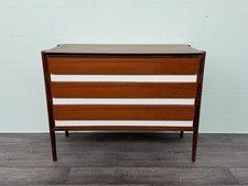 Cassettiera Mid-Century Anni 60 Stile Scandinavo In Teak