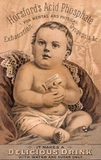 C1880-90s - Horsford's Acid Phosphate, Dyspepsia Rumford Chemical Works RI - P17
