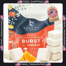 Citrus Shower Steamers Aromatherapy Natural Organic Made in USA