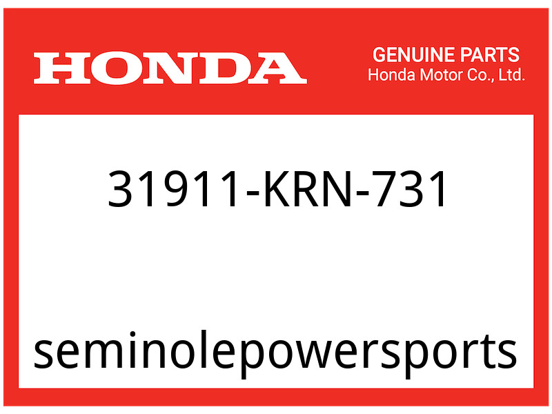 Honda OEM Part 31911-KRN-731 SPARK PLUG R0409B-8 NGK