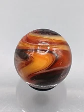 .77" Vintage Marble- Oxblood Swirls- Jabo DAS