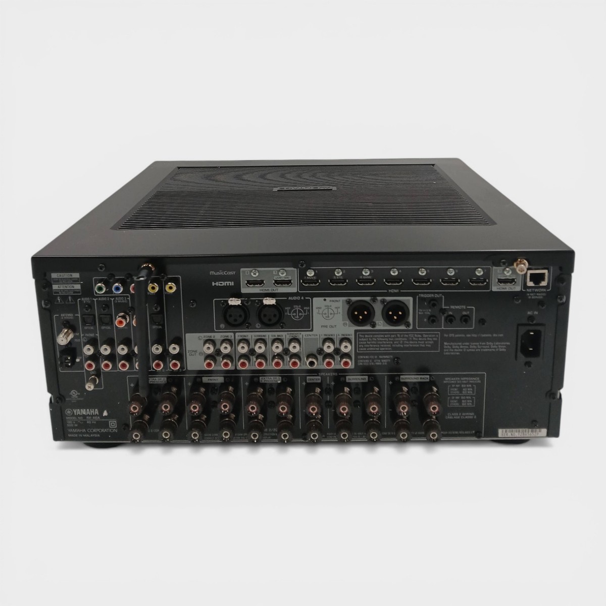 Yamaha RX-A6A AVENTAGE 9.2-Channel AV Receiver with 8K HDMI