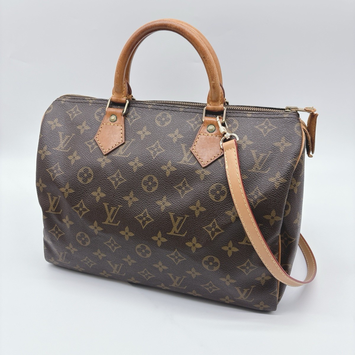 Louis Vuitton Speedy 30 M41108 VI10942 Monogram Mini Boston Bag