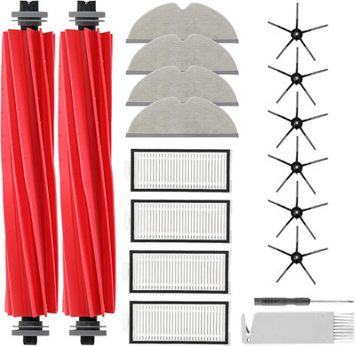 18Pcs Q7 Accessories Kit Replacement Compatible with Roborock Q7 / Q7+ / Q7 Max