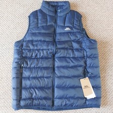 Trespass Gilet Padded Bodywarmer Vest Navy Bl...