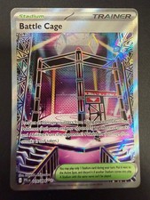 Battle Cage 116/094 Ultra Rare Phantasmal Flames Pokemon Holo Near Mint
