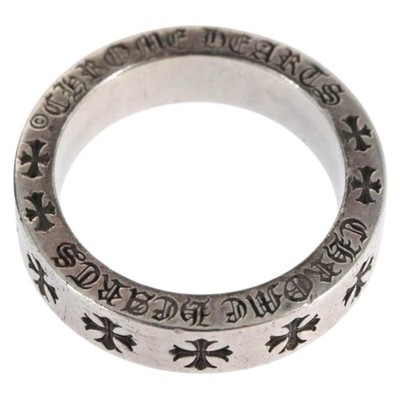 Chrom Herzen Forever Ring Ag925 Silber Auth am10752SM