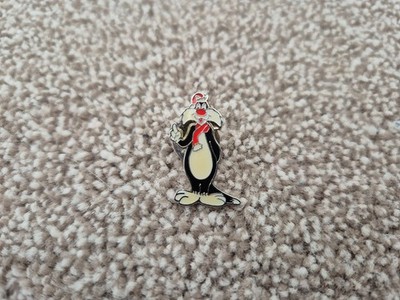 VINTAGE 1990ER WARNER BROS SYLVESTER DIE KATZE LOONEY TUNES WEIHNACHTEN ANSTECKNADEL ABZEICHEN