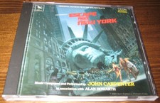 Escape From New York OST CD John Carpenter OOP Varese Sarabande Soundtrack