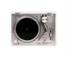 Crosley RSD3 Mini Turntable for Real 3" Records Silver Single 