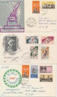 Lot of 8 Foreign Olympic Games First Day covers with combos Italy, Togo, Germany