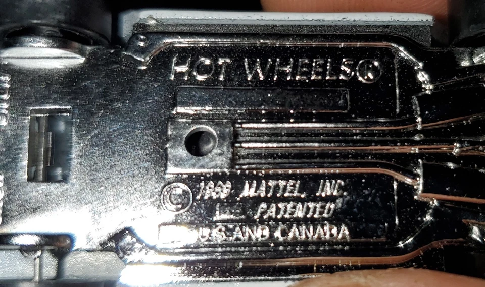 Hot Wheels 1969 Redline Olds 442 Police Cruiser Car Very Rare W Canada on Base. - Image 3 of 4