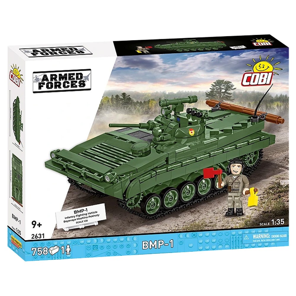 BMP-1 (Boyevaya Mashina Pekhoty 2 in 1 DDR/RUS), Green - Image 4