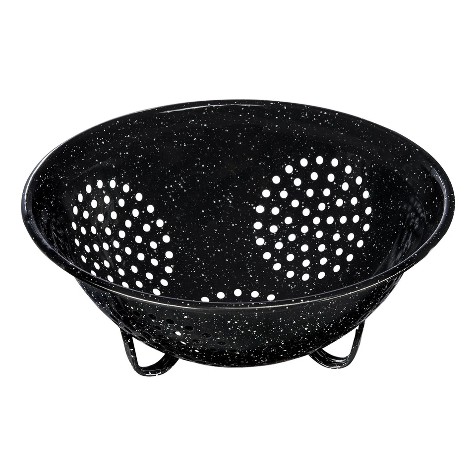 Granite Ware Colander - Speckled Black - Image 3 of 4
