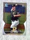 2023 Bowman Chrome Paul Skenes 1st Bowman #BDC-14 See Pics