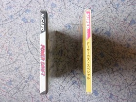 Set of two PC Engine games: Power Drift and F1 Circus Special. Retro Mania.