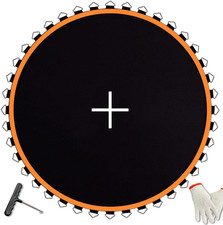 Trampoline Mat, Fits for 14 Ft Frame, with 72 V-Rings Fits 5.5 Inch Springs, Tra