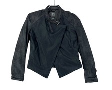 Armani Exchange Giacca Nera Da Donna Cappotto Taglia S