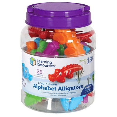 Learning Resources Alphabet Alligatoren Snap-n-Learn Alter 18 Monate+