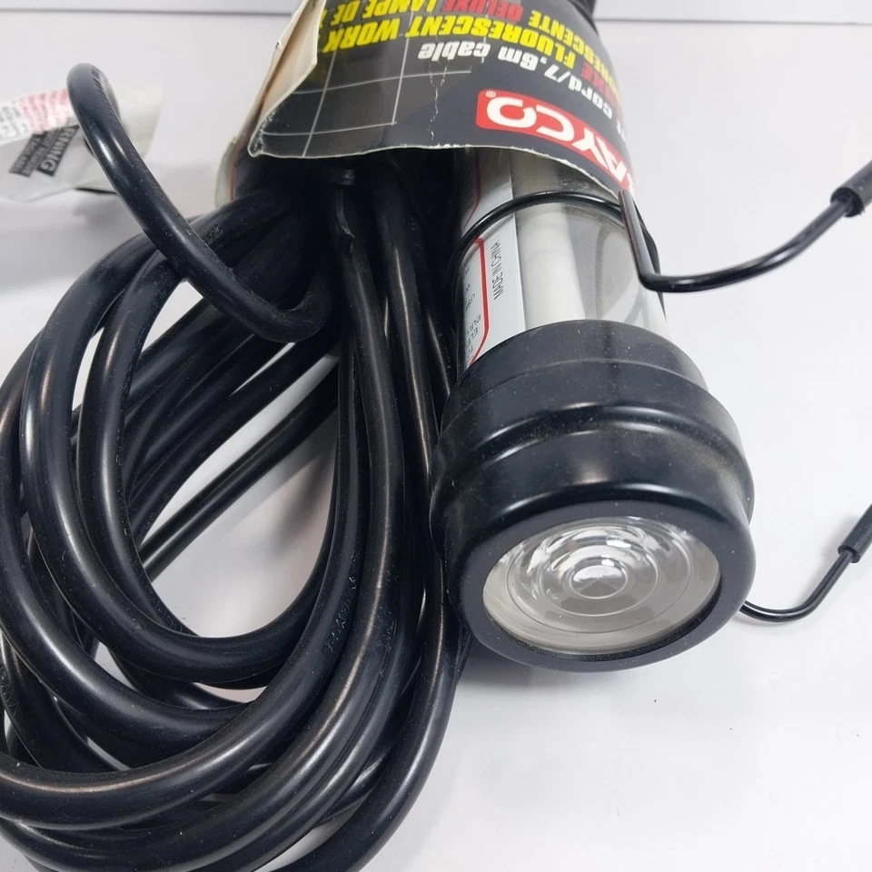 Luz de trabajo fluorescente Bayco SL-520 13 vatios con foco foco - cable de 25 pies Foto 3 de 4
