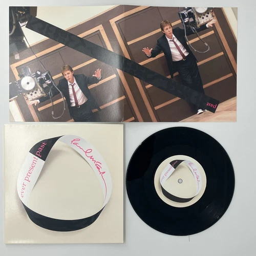 Beatles Paul McCartney Ever Present Past Ltd Edition Heavy Vinyl 7” 2007 Insert