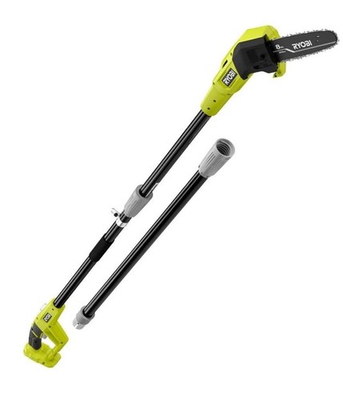 #ad RYOBI 18V Pole Saw 8 in Handheld Cordless Oil Free Garden Trimmer TOOL ONLY $109.99