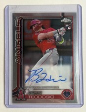 2025 Topps Chrome Update - Rookie Debut Auto RC Bryce Teodosio #CRDA-BT