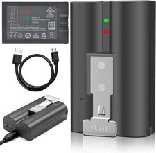 2 Pack Battery , V4 Battery for Ring Video Doorbell Camera 2 Camera 3 Camera...