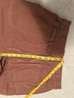 NWT Thread And Supply Pants Women’s Linen Blend Coral Sz L Cropped Raw Hem — photo 6