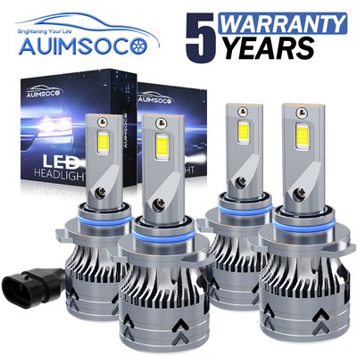 For Toyota Sienna 2004-2010 LED Headlight Bulb KIT High Power High Low Beam Lamp