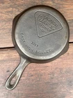 Wagner Ware Cast Iron #3 Pie Logo Skillet