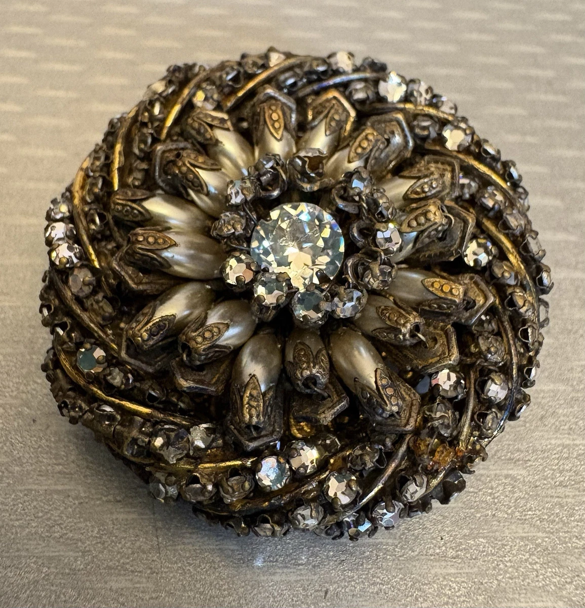 Miriam Haskell Fashion Signed Vintage & Antique Brooches & Pins