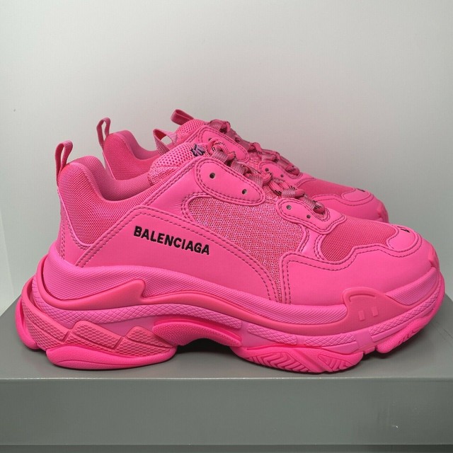 Size 11 - Balenciaga Triple S Fluo Pink for sale online | eBay