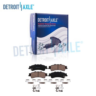 Rear Ceramic Brake Pads for Chevy Astro Silverado GMC Sierra 1500 Yukon Deville