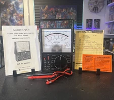 Vintage 1970s Micronta Multitester Model | Radio Shack | Used | Tested | 22-204U