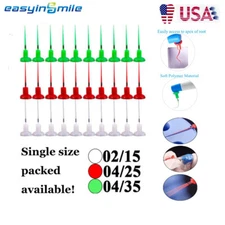 Dental Endo Activator Tip Sonic Irrigator Root Canal Cleaning 60 Tips No Break