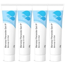 Salve Benxop 2.5 Gel  20g x 4  Benzoyl Peroxide for Acne  Pimples.
