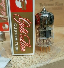 Genalex GOLD LION Gold Pin 6922 E88CC Super Platinum Matched Pair Tubes