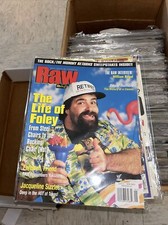WWF/WWE RAW Magazine January 2001 Mick Foley Cover